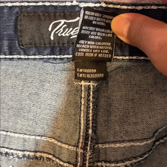 Men's Blue Jeans true Luck - Picture 5 of 12
